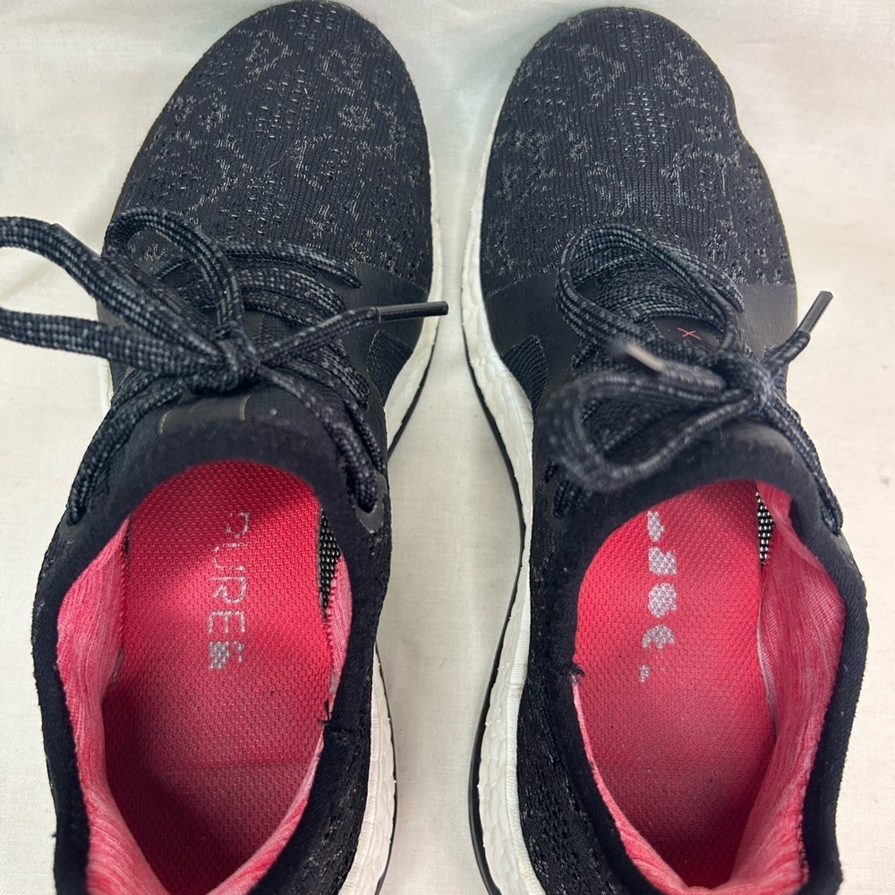 Adidas Pureboost X Element Knit Running Shoes – Women’s 7.5 – Core Black - Picture 4 of 7